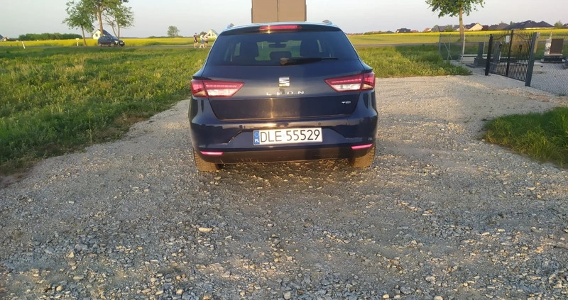 Seat Leon cena 38800 przebieg: 170000, rok produkcji 2016 z Legnica małe 46